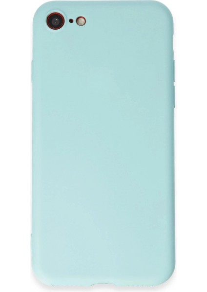 iPhone 7 Kılıf First Silikon - Turkuaz