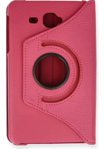 Samsung Galaxy T280 Tab A 7 Kılıf 360 Tablet Deri Kılıf - Pembe fiyatları