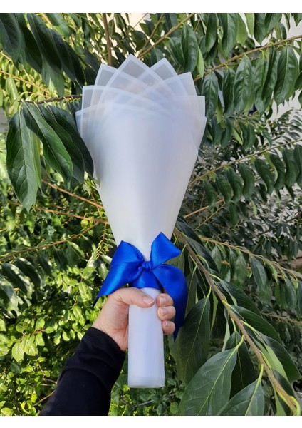 Aynalı Fenerbahçe Taraftar Solmayan Gül Buketi - Cipsolu - Ledli - Dışı Beyaz fiyatları