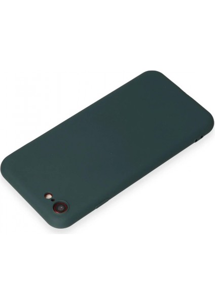 iPhone 7 Kılıf First Silikon - Koyu Yeşil modelleri