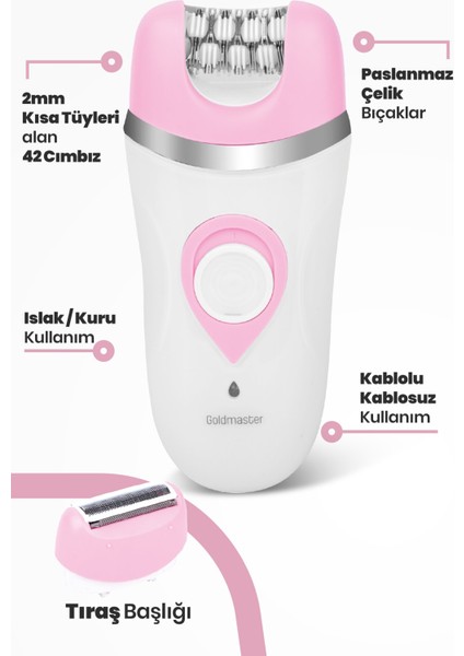 Çok Fonksiyonlu Şarjlı 3'ü 1 Arada Yüz ve Cilt Temizleme Seti