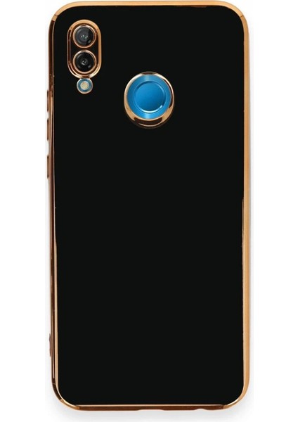 Huawei P20 Lite Kılıf Volet Silikon - Siyah