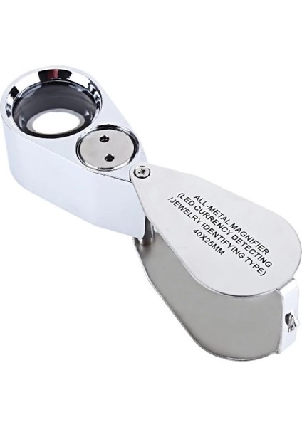 - Kontrol, Için Özel Kutulu Metal Işıklı Lup 40x25 modelleri