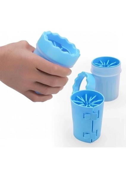 Silikon Jel Fırçalı Kedi Köpek Pati Ayak Yıkama Temizleme Kovası (küçük) modelleri