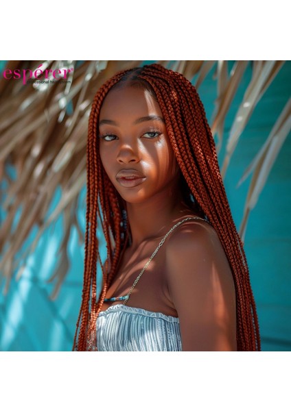 Sentetik Örgülük Saç Esperer 100 Gr. - Açık Kızıl