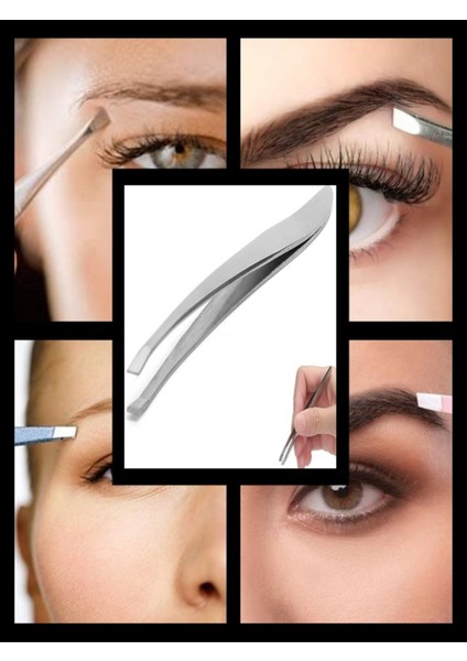 Lazerli Kavisli Ince Çelik Cımbız, Tüy ve Kıl Alma Için Ideal, Dayanıklı ve Hassas Kullanım fiyatları