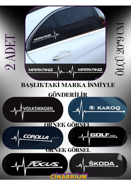 Hyundai Genesis Için Lüks Aksesuar Oto Ritim Kaliteli Sticker 2 Adet 20*9 cm fiyatları