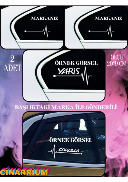 Kia Sorento Için Lüks Aksesuar Oto Ritim Kaliteli Sticker 2 Adet 20*9 cm indirimleri