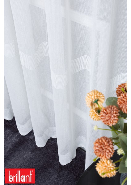 Keten Viktoria 1/3 Sık Pileli Ütü Istemez Kırışmaz Yeni Sezon Salon Oda Tül Perdesi indirimleri