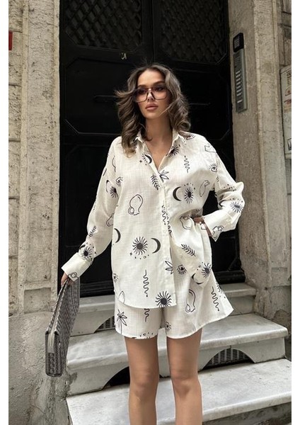Lauren Desenli Keten Takım 9805-0025