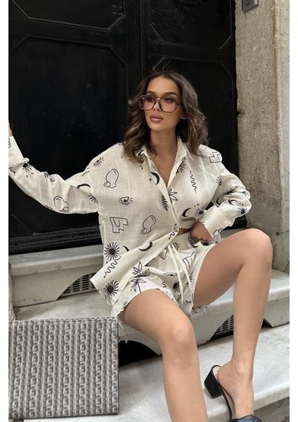 Lauren Desenli Keten Takım 9805-0025