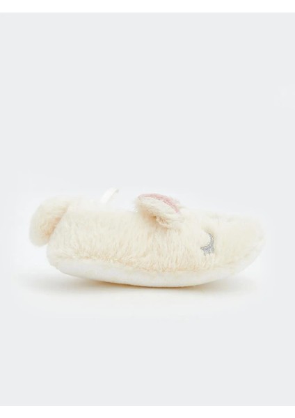 Tavşan Figürlü Pelüş Kız Bebek Panduf (W5) fiyatları