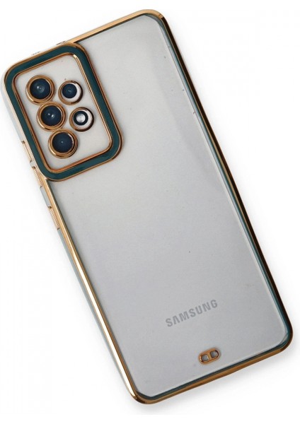 Samsung Galaxy A23 4g Kılıf Liva Lens Silikon - Yeşil modelleri