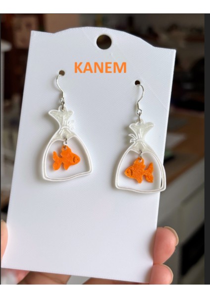 Jopan Balığı Küpeler