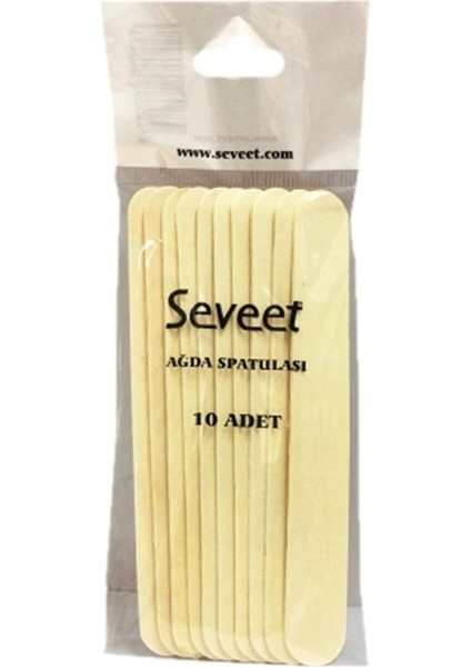 10'lu Ağda Spatulası Seti, Pratik ve Hijyenik Kullanım Için Mükemmel Seçenek