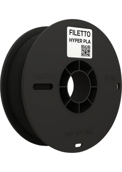 Pla+ Siyah 3D Filament 1.75MM 1kg
