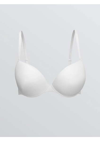 Balenli Dolgulu Düz Tişört Sütyen (W5) fırsatları