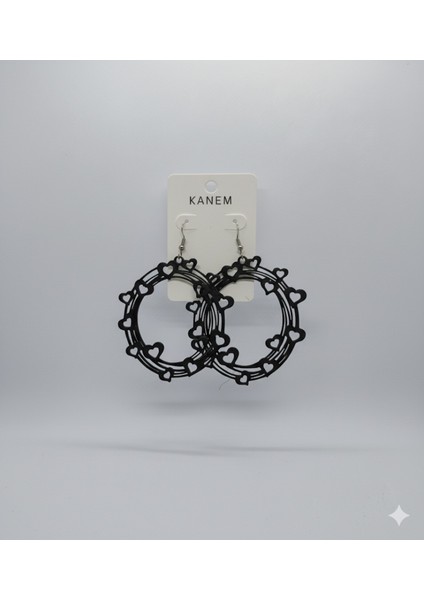 Kalpli Halka Küpeler