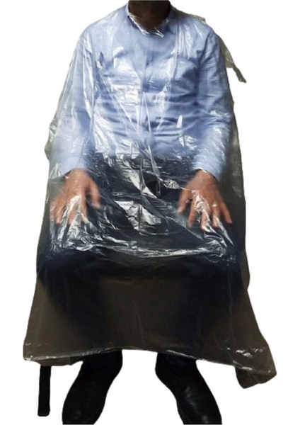 Tek Kullanımlık Kuaför Önlüğü, Temiz ve Pratik Kesim ve Boyama Koruyucu