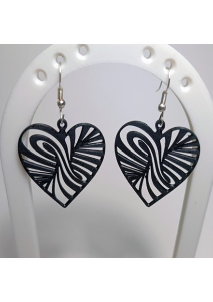 Kalp Çizgili Küpe fiyatları