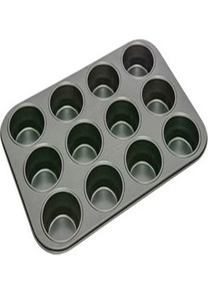 3 Adet 12’li Muffin Kek Kalıbı – Dayanıklı, Çok Amaçlı Fırın Kalıbı modelleri