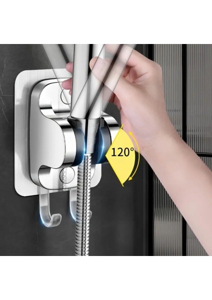 Kendiliğinden Güçlü Yapışkanlı Askılı Duş Başlık Tutucu fırsatları