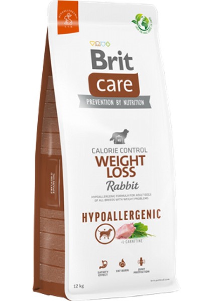 Ds-Derin Brit Care 12 kg Kilo Problemi Olan Yetişkin Köpekler Için, Hipoalerjenik, Tavşan Etli Kuru Mama