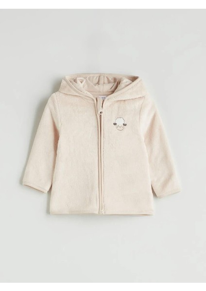 Kapüşonlü Erkek Bebek Hırka ve Pantolon 2'li (W5) fiyatları