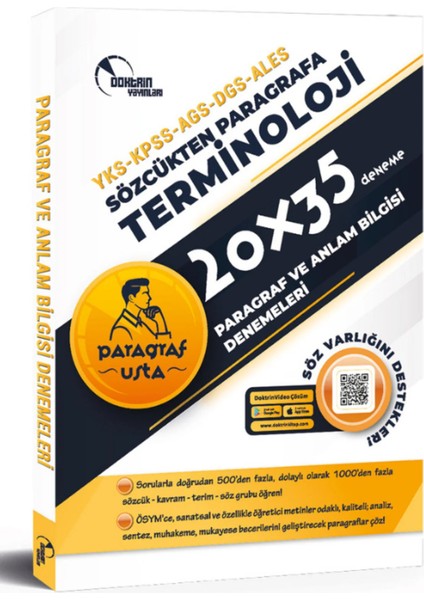 Rasyonel 2026 Tyt Paragraf Soru Bankası ve Doktrin Terminoloji Paragraf 20X35 Deneme +1 Deneme modelleri