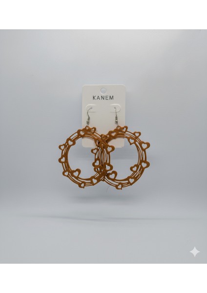 Kalpli Halka Küpeler