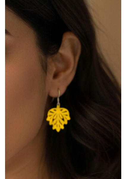 Yaşam Ağacı Kalp Küpeler