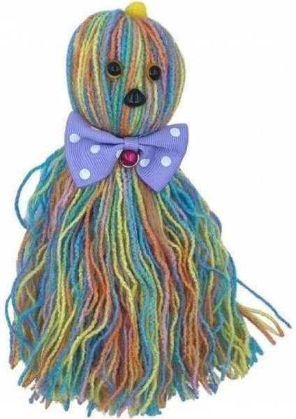 Ahtapot Şekilli Zilli Ve İpli Rengarenk Püsküllü Sevimli KediOyuncağı indirimleri
