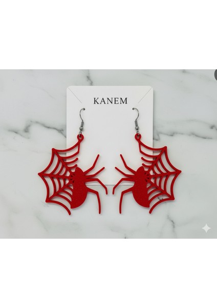 Örümcek Ağı Küpeler