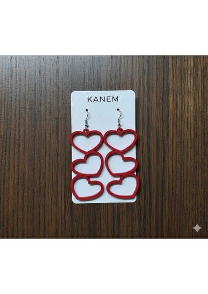 Kalpli Uzun Küpeler