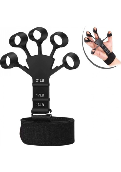 Esneyebilen Bilek Ve Kol Geliştirici Kavrama Güçlendirici El Parmak Spor Aparat