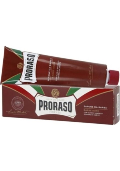 Sandal Ağacı Özlü Tıraş Sabunu Tüp 150 Ml, Ferah ve Kuru Ciltlere Uygun