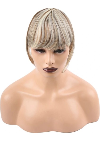 Fiber Sentetik Perçem - Kumral-Platin Röfleli