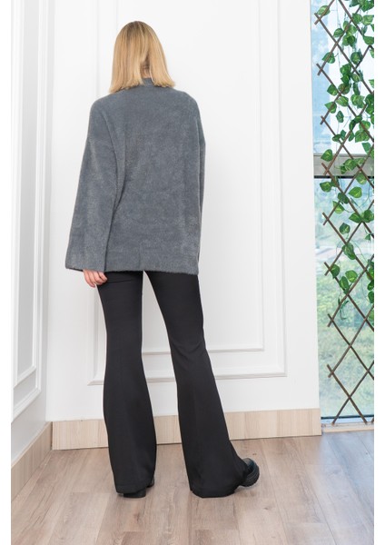 Dik Yaka Sakal Yün Uzun Kazak 24134 modelleri