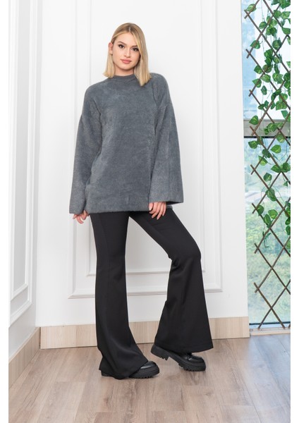 Dik Yaka Sakal Yün Uzun Kazak 24134 fırsatları