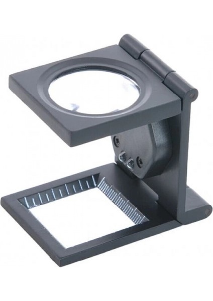 -25x25 Mm Full Çelik Kaplı Katlamalı Büyüteç Th-9005b