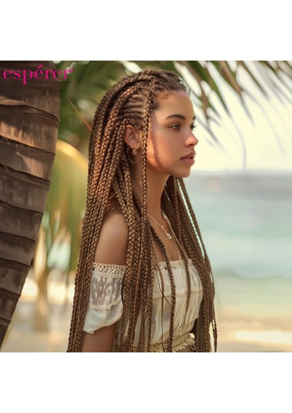 Sentetik Örgülük Saç Esperer 100 Gr. - Karamel