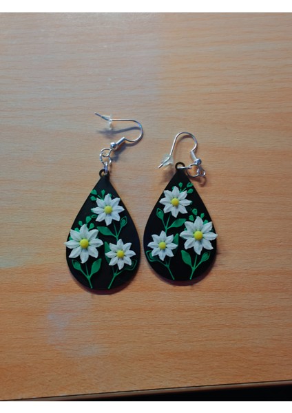 Çiçek Damla Küpeler modelleri