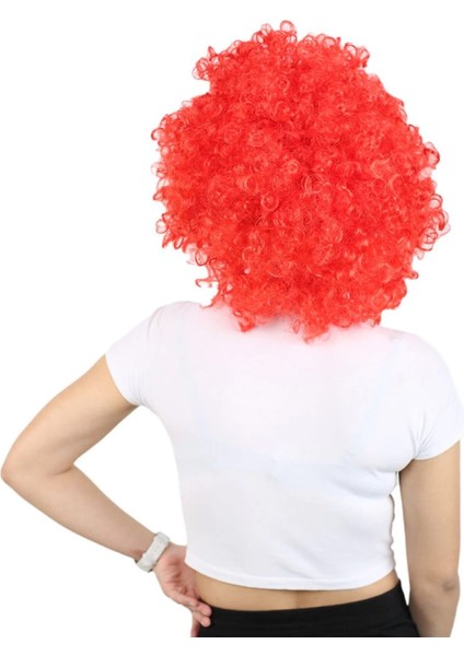 Animasyon Parti ve Palyaço Peruğu - Kırmızı indirimleri