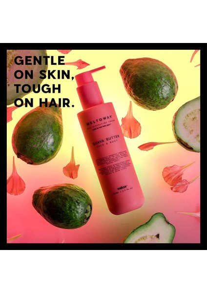 Doğal Guava Yağı Tüy Dökücü Krem 200ML, Pürüzsüz Cilt Için