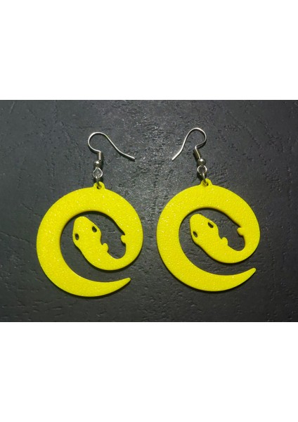 Yılan Döngü Küpe