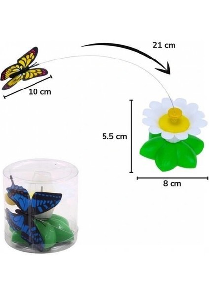 Hareketli Dönen Kelebek - Kedi Oyuncağı ( Pille Çalışır) indirimleri