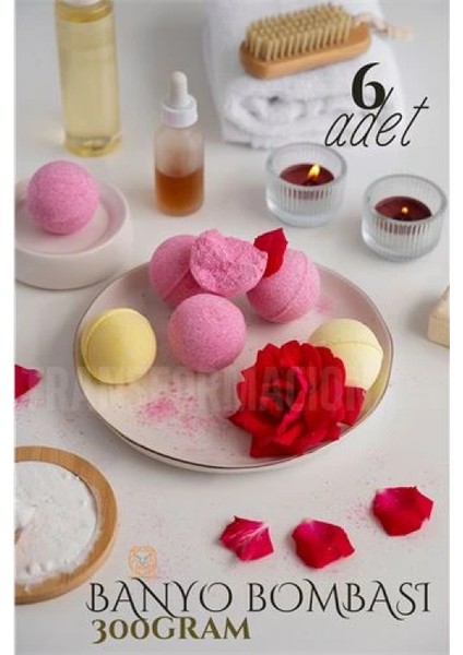 Banyo Bombası Jakuzi Küvet Banyo Bombası Topu 6 adet 300 Gr fiyatları