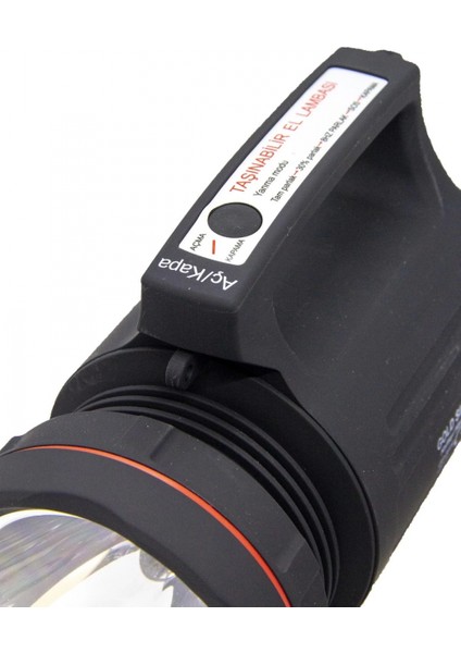 Gs-8006 Parlak Ledli Taşınabilir Şarj Edilebilir El Feneri 15w indirimleri
