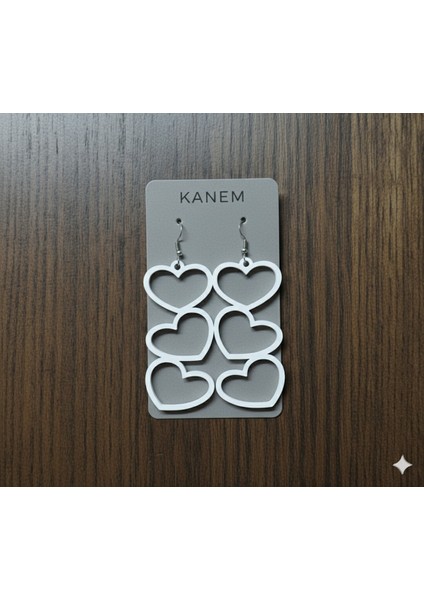 Kalpli Uzun Küpeler