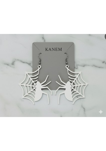 Örümcek Ağı Küpeler